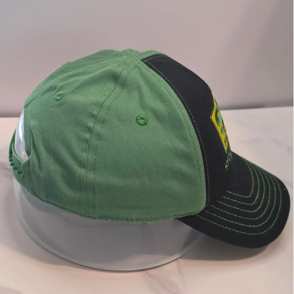 John Deere SN Partners Sydenstricker Nobbe Toddler Snapback Hat Green Black Cap